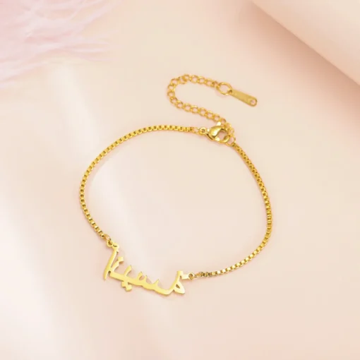 Bracelet avec nom personnalisé pour femmes et filles, – Image 6