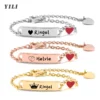 Bracelet personnalisé avec nom de bébé