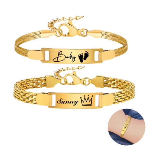 Bracelet personnalisé pour petit garçon et fille