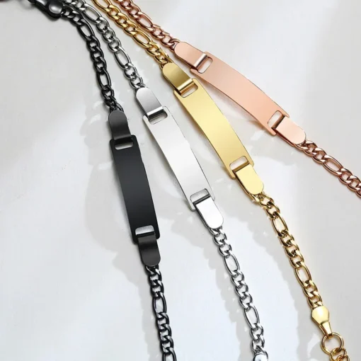 Bracelets personnalisés avec nom de bébé – Image 2