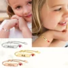Bracelet coeur personnalisé pour petite fille et garçon