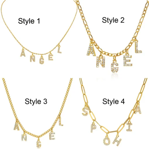 Collier personnalisé en acier inoxydable pour femme – Image 4