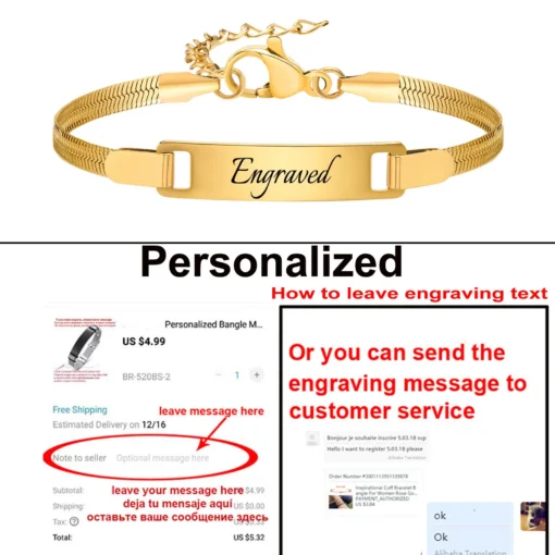 Bracelet personnalisé pour petit garçon et fille – Image 5